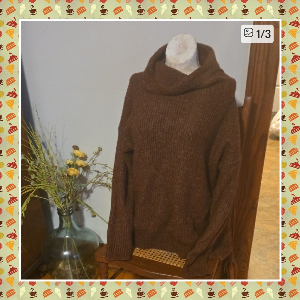 Old Navy Chocolate Brown Sweater Size Small